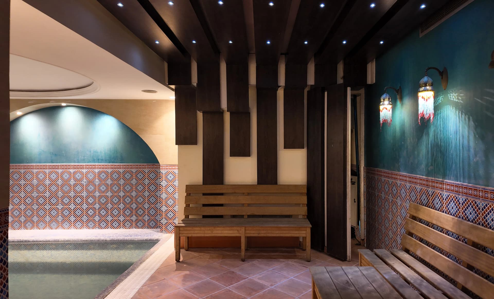 Riga Palace Hotel wellness and spa interior