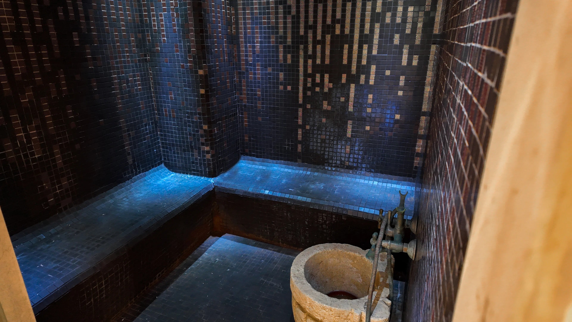 Traditional Turkish hammam at Riga Palace Hotel